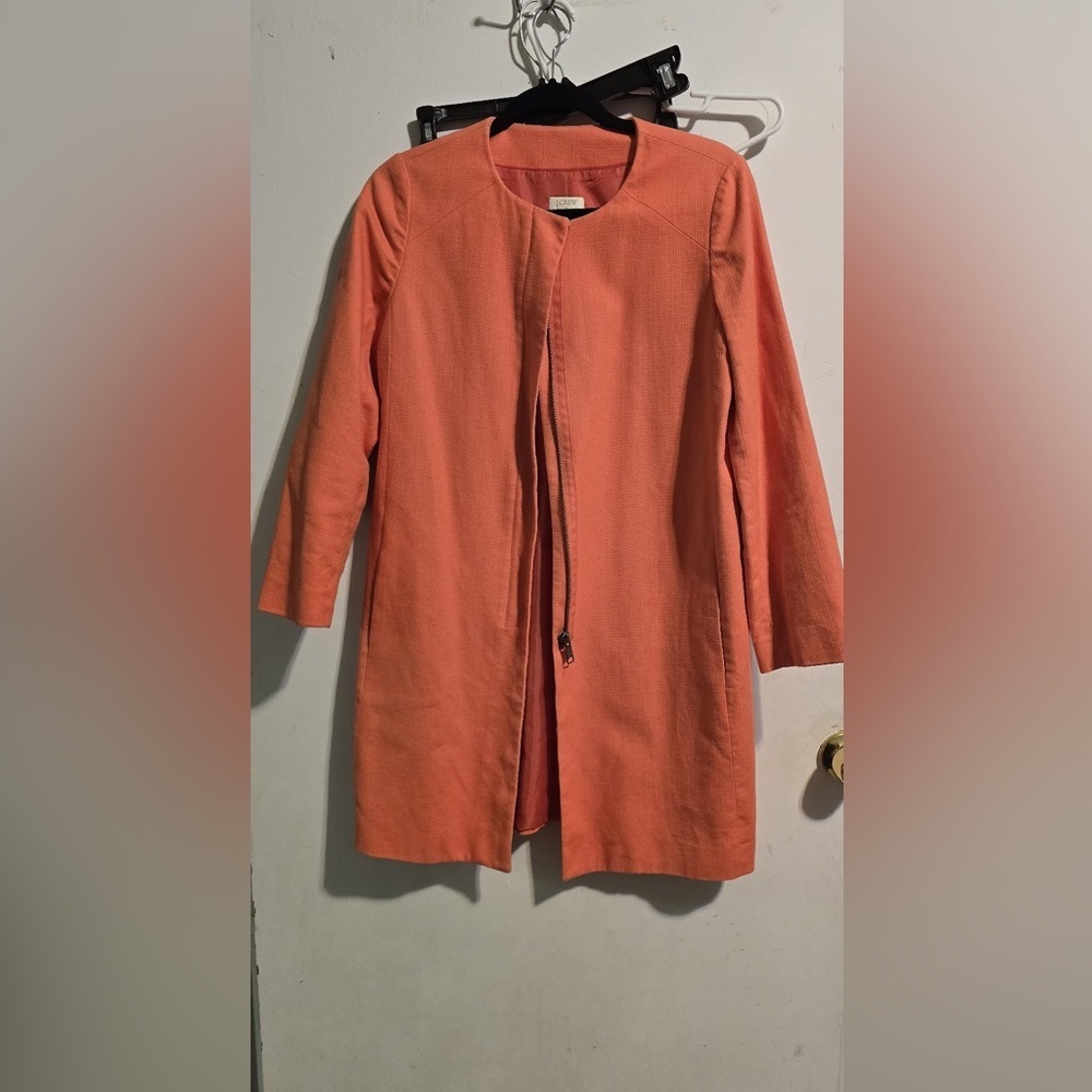 J. Crew Vibrant‎ Coral Jacket